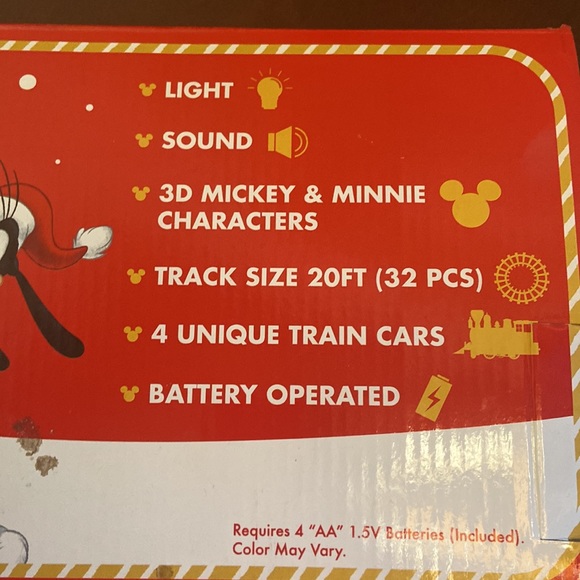 Disney Mickey Mouse Holiday Express Train Set 36 pieces - Picture 11 of 11